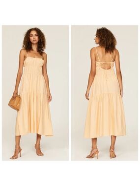 Vince Tie Back Cami Dress Size L
